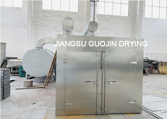 66KW 384 Dienbladenss316l GMP Standaardtunnel die Oven Salt Dryer drogen
