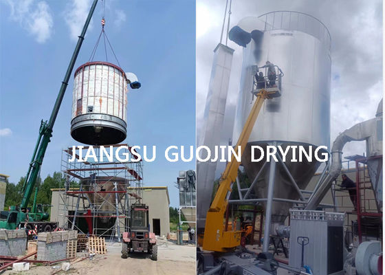 Outlet Temperatuur 80-90 graden droogmachine met centrifuge spray droger