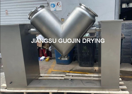 Aanpasbare 200L V-mixer dubbel jasje