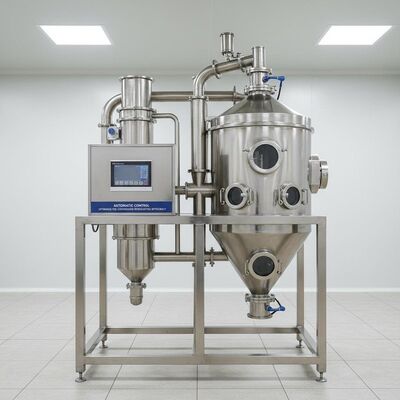 Voedselsproeidroger met een inlaattemperatuur van 140-350 en automatische besturing geoptimaliseerd voor continue productie-efficiëntie