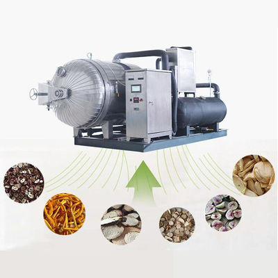 Vacuümroestvrij staal Industriële Vorst - droog Fruitmachine