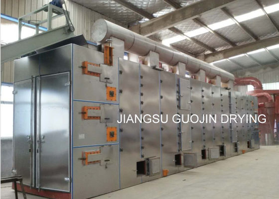 De Verwerking van de Transportbandmesh belt dryer for foodstuff van 5.5KW 25M2