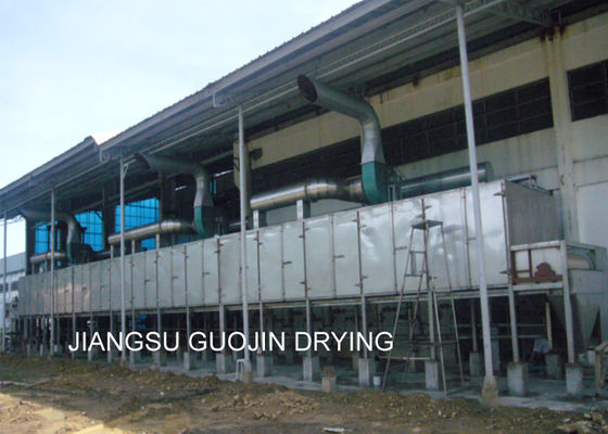 MSCD-Reeks Enige Pas/Multistadiumtransportband Plantaardig Mesh Belt Dryer