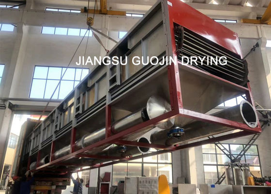 1.6x12Meter kies Laagtransportband Mesh Belt Dryer For Dyestuff/Pigment uit