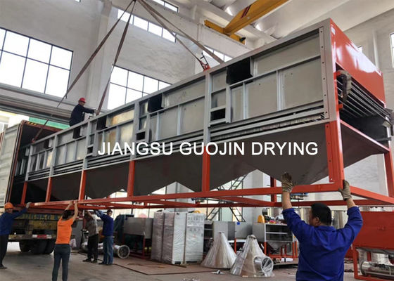 De fruitgroente ontwatert de Meter van Mesh Belt Dryer 2x10 van de Tunneltransportband