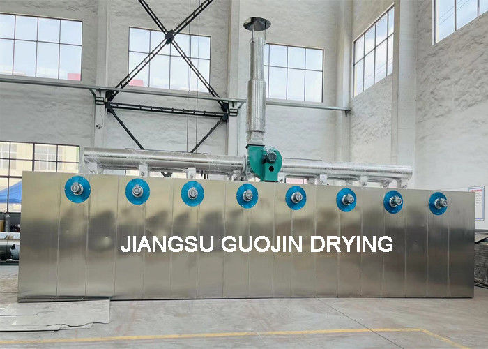 Roestvrij staal316l GMP Tunnel die Oven For Salt Drying 2tons per Dag drogen