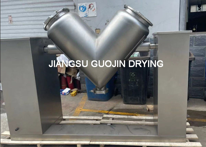 Aanpasbare 200L V-mixer dubbel jasje