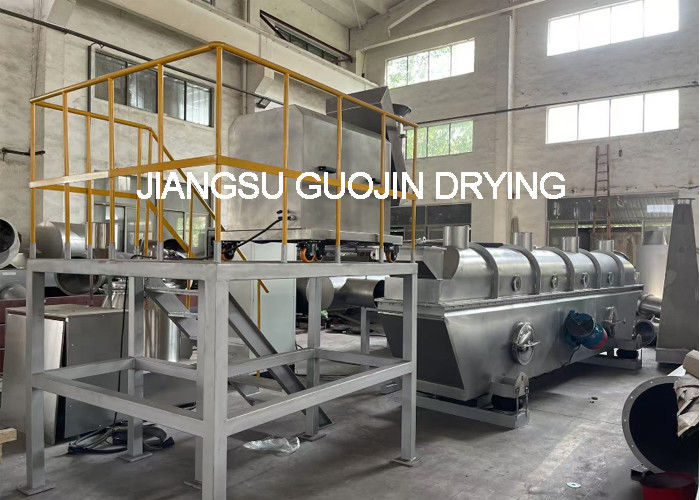 Inlaatluchttemperatuur 70-140 graden Warme luchtcyclus Fluidized Bed Drying Machine System Met laag geluid