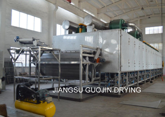 MSCD-Reeks Enige Pas/Multistadiumtransportband Plantaardig Mesh Belt Dryer