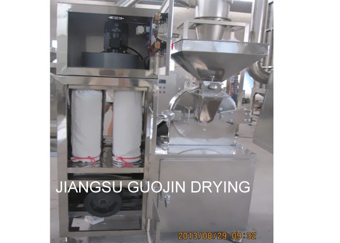 Roestvrij staal Universele Pulverizer 1500kg/h met Zakfilter