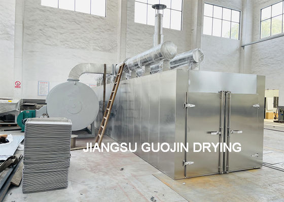66KW 384 Dienbladenss316l GMP Standaardtunnel die Oven Salt Dryer drogen