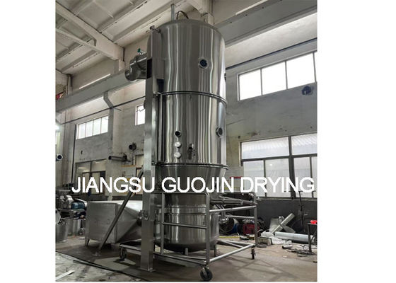451 kg/h Continu granulerende apparatuur met een ventilatorcapaciteit van 8000 m3/h