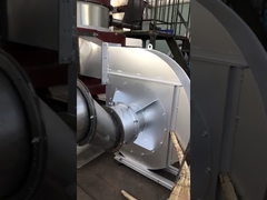 Industriële Roterende de Rotatie Plotselinge Droger van het Roestvrij staaltitanium