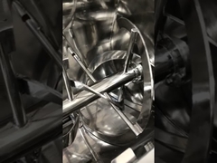 Elektrische verwarming SS horizontale lintpoedermixer 4KW